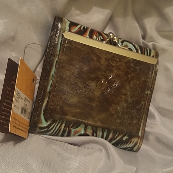 Patricia Nash reiti tooled turquoise NWT - Picture 5 of 5